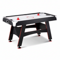 5 Ft. Air Hockey Table with Electronic Scorer and Pusher and Puck Set by MD Sports