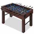 Foosball Table, Competition-Sized 48In and 55In Game Table for Home & Game Room – Includes 2 Balls & 2 Cup Holders – Classic Indoor Soccer Game